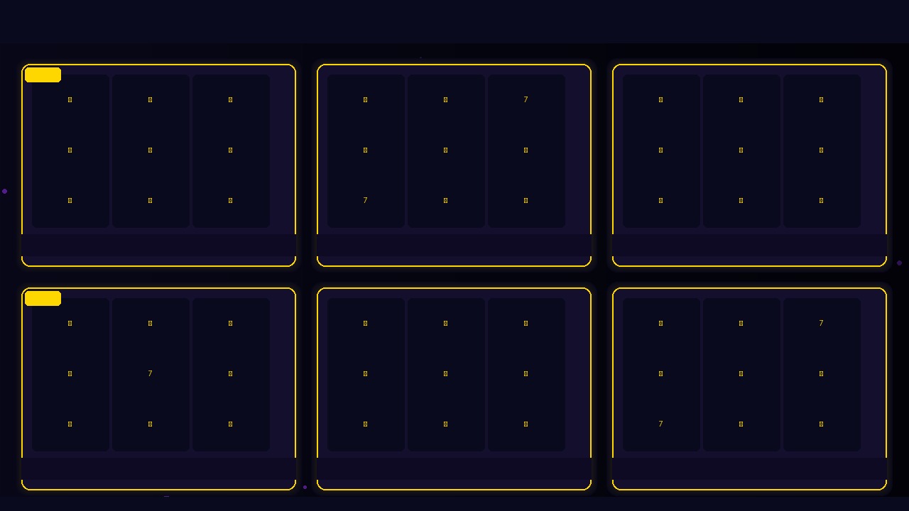 سلوتPalms الواحة مع أشجار النخيل المحنية